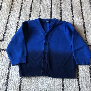 Baby Gap boys v-neck cardigan
